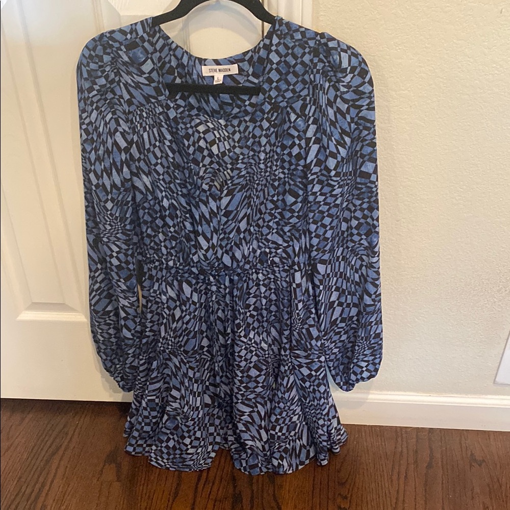 Blue Mini Dress
